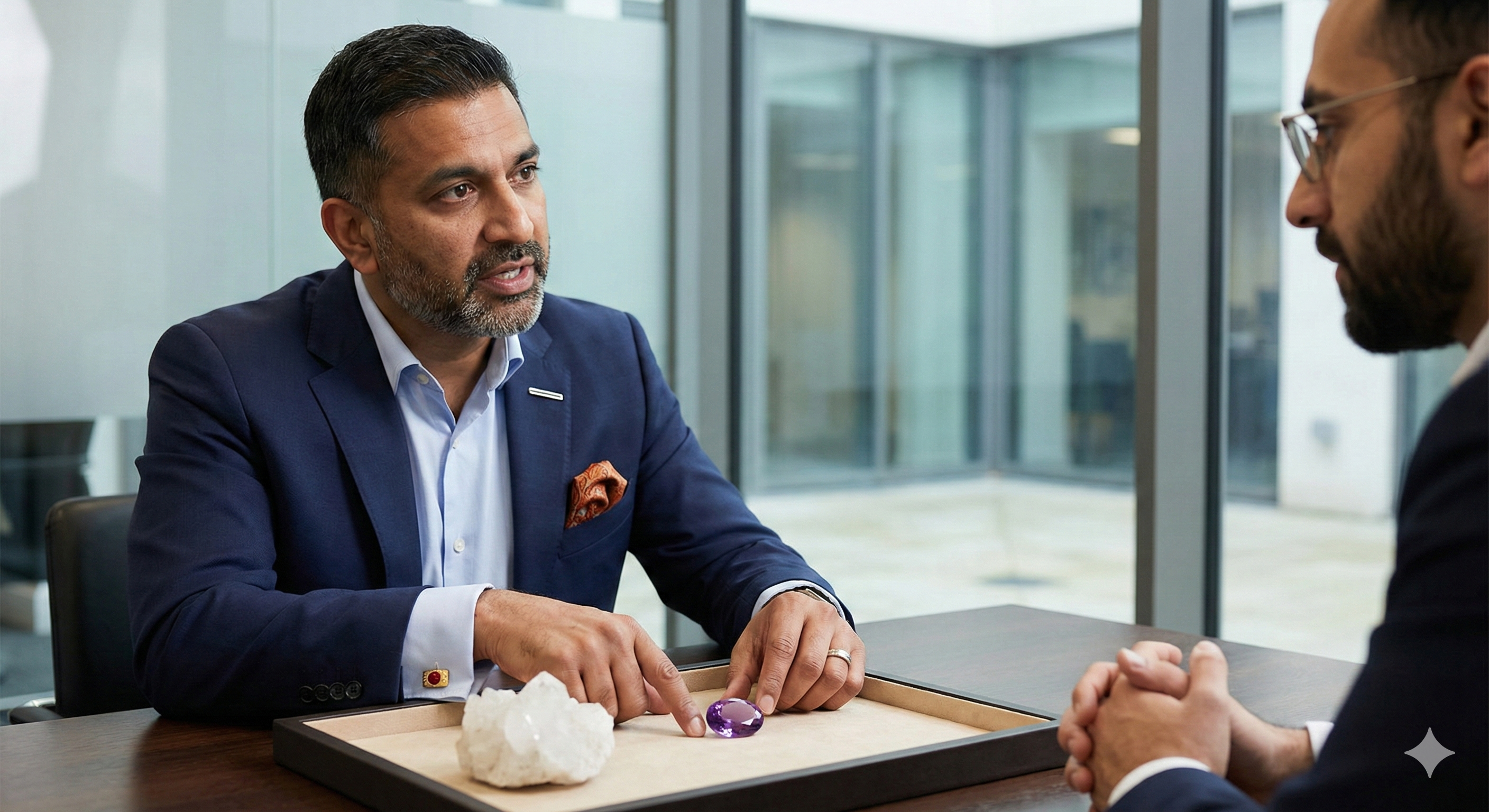 Expert gemstone consultation